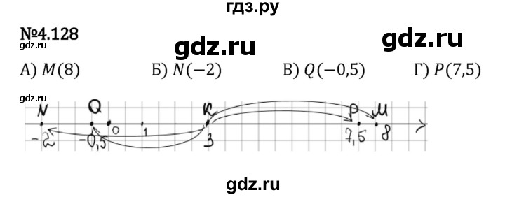 ГДЗ по математике 6 класс Виленкин   §4 / упражнение - 4.128, Решебник к учебнику 2023