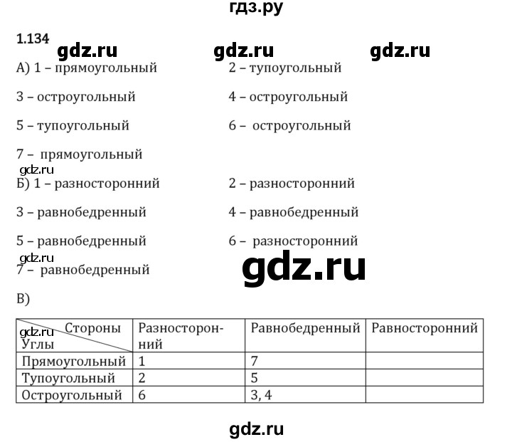 Гдз по математике за 6 класс Виленкин, Жохов, Чесноков ответ на номер № 1.134, Решебник 2024