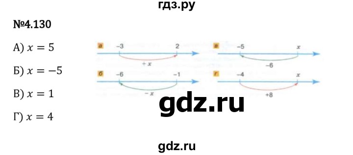Гдз по математике за 6 класс Виленкин, Жохов, Чесноков ответ на номер № 4.130, Решебник 2024