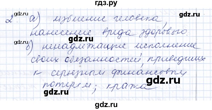 ГДЗ по обществознанию 7 класс  Кравченко   параграф 24 (вопрос) - 2, Решебник