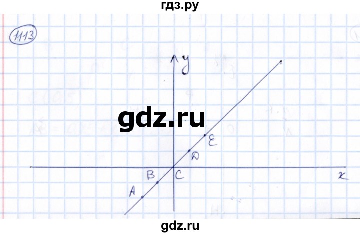 ГДЗ по математике 6 класс Абылкасымова   упражнение - 1113, Решебник