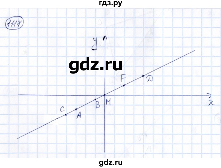 ГДЗ по математике 6 класс Абылкасымова   упражнение - 1117, Решебник