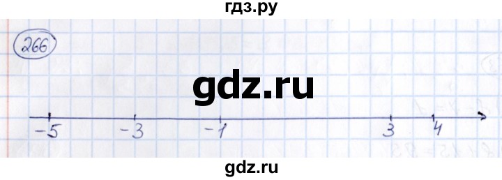 ГДЗ по математике 6 класс Абылкасымова   упражнение - 266, Решебник