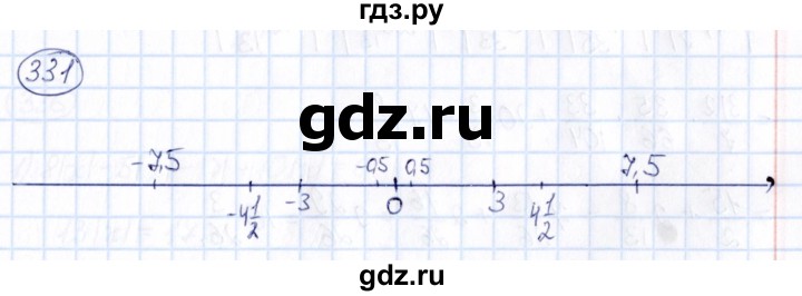 ГДЗ по математике 6 класс Абылкасымова   упражнение - 331, Решебник