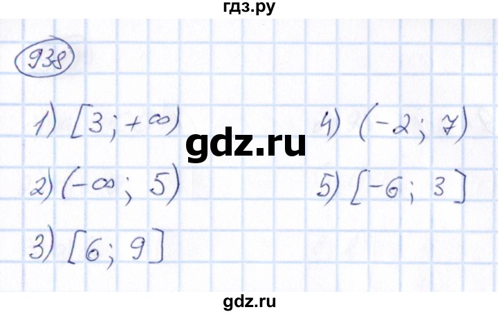 ГДЗ по математике 6 класс Абылкасымова   упражнение - 938, Решебник
