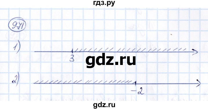 ГДЗ по математике 6 класс Абылкасымова   упражнение - 971, Решебник