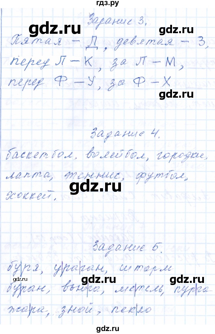 ГДЗ по русскому языку 2 класс  Голубь тематический контроль  тема 4 (вариант) - 1, Решебник