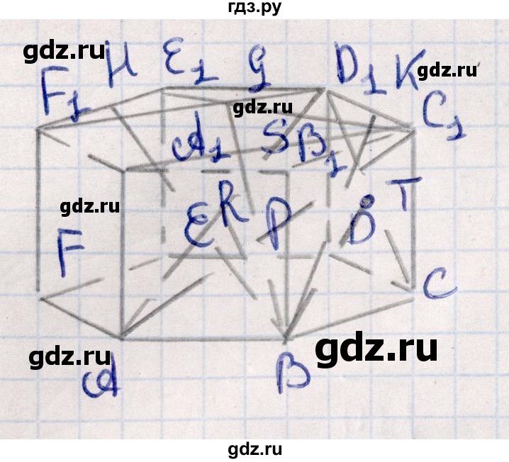 ГДЗ по геометрии 10 класс Смирнов  Естественно-математическое направление обобщающее повторение / расстояния / c. расстояние от точки до прямой - 10, Решебник