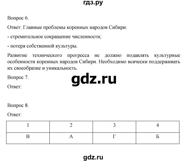 ГДЗ по географии 9 класс Николина рабочая тетрадь  страница - 84, Решебник