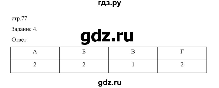 ГДЗ по обществознанию 9 класс Митькин рабочая тетрадь (Боголюбов)  страница - 77, Решебник 2024