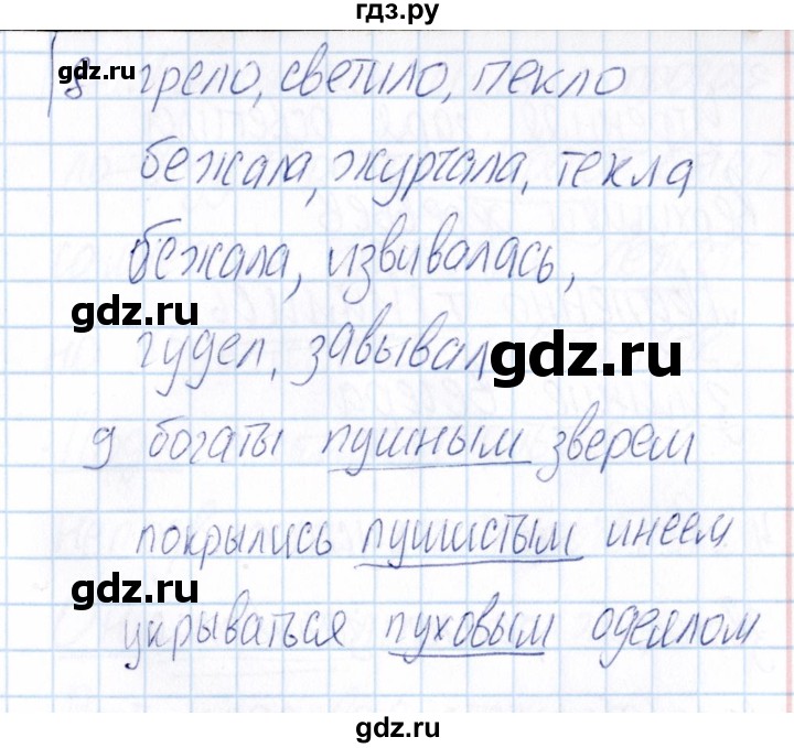 ГДЗ по русскому языку 3 класс  Голубь Тематический контроль  тема 13 (вариант) - 2, Решебник №1