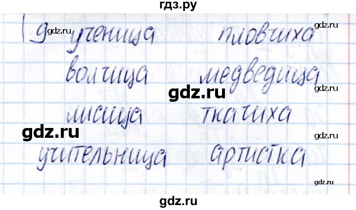 ГДЗ по русскому языку 3 класс  Голубь Тематический контроль  тема 10 (вариант) - 2, Решебник №1