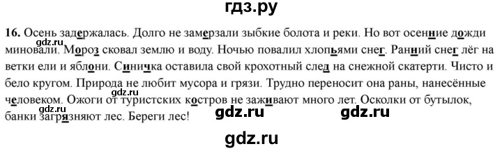 ГДЗ по русскому языку 3 класс  Голубь Тематический контроль  найди и исправь ошибки - 16, Решебник 2025
