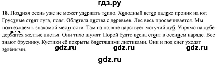 ГДЗ по русскому языку 3 класс  Голубь Тематический контроль  найди и исправь ошибки - 18, Решебник 2025