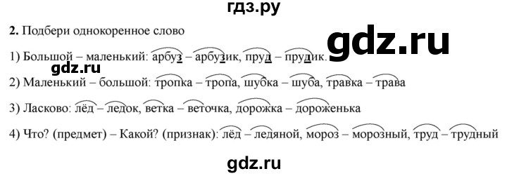 ГДЗ по русскому языку 3 класс  Голубь Тематический контроль  способы проверки парных звонких и глухих согласных на конце слов и перед согласными - 2, Решебник 2025