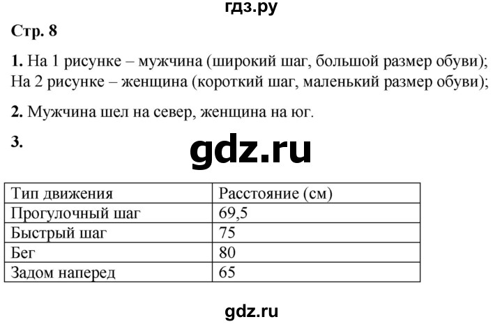 ГДЗ по окружающему миру 3 класс Ижевский рабочая тетрадь (Плешаков, Новицкая)  страница - 8, Решебник