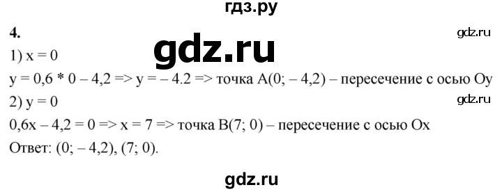 ГДЗ по алгебре 7 класс Миндюк контрольные работы  КР-3 / вариант 1 - 4, Решебник