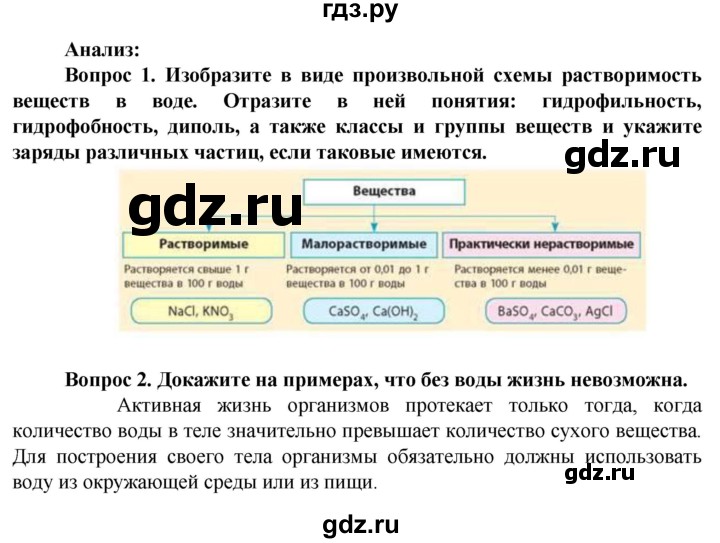 ГДЗ по биологии 10 класс Асанов   страница - 12, Решебник