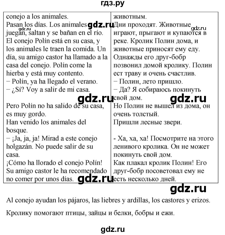 ГДЗ по испанскому языку 4 класс Бреславська   страница - 108, Решебник