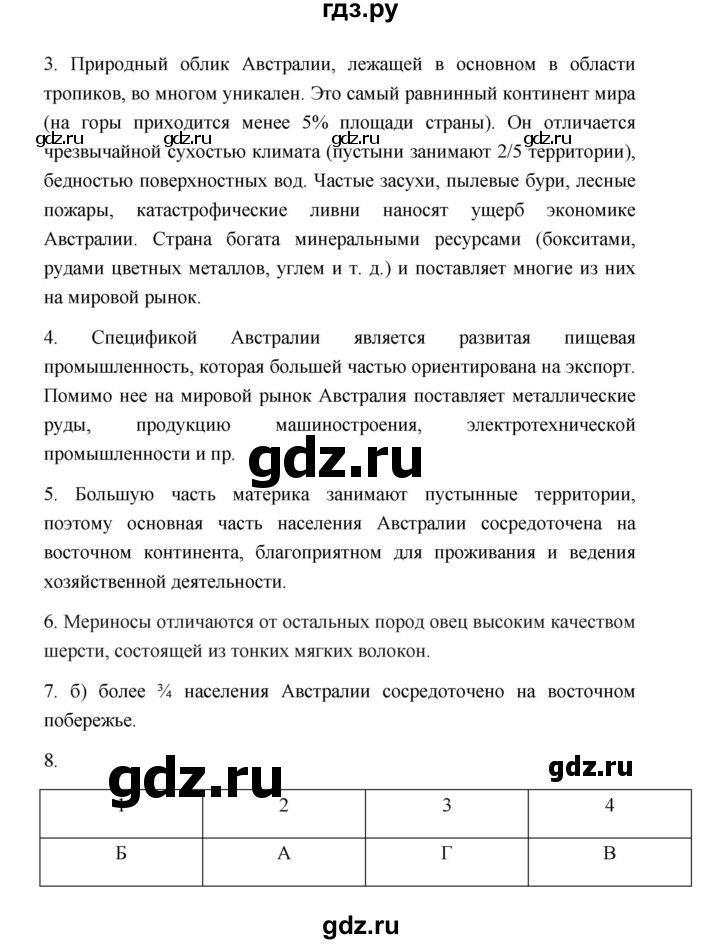 ГДЗ по географии 11 класс  Гладкий  Базовый и углубленный уровень страница - 115, Решебник