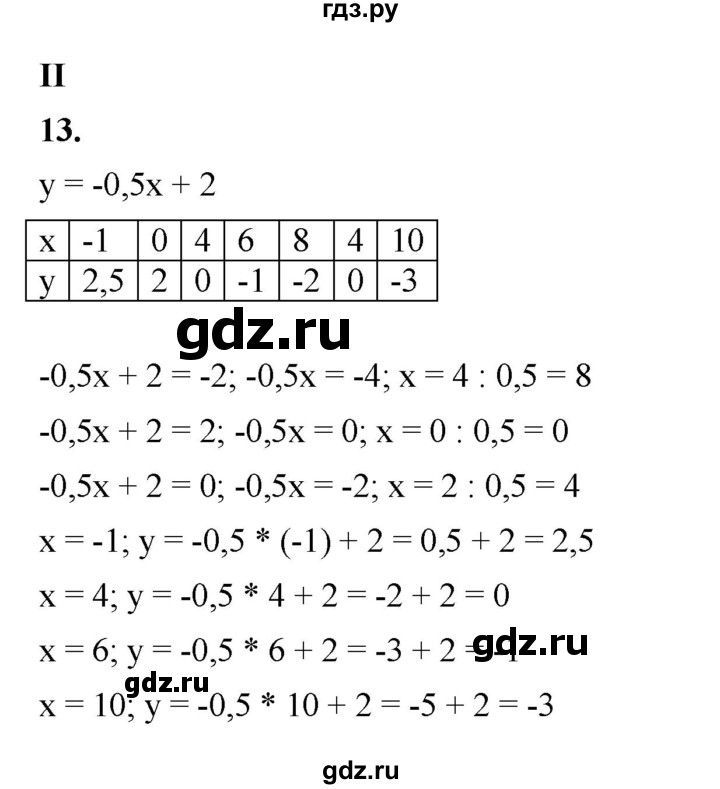 ГДЗ по алгебре 7 класс Крайнева рабочая тетрадь (Макарычев) Базовый уровень §15 - 13, Решебник