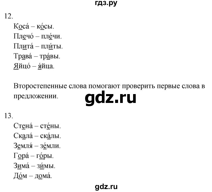 ГДЗ по русскому языку 1 класс  Тихомирова рабочая тетрадь (Канакина)  страница - 35, Решебник 2024