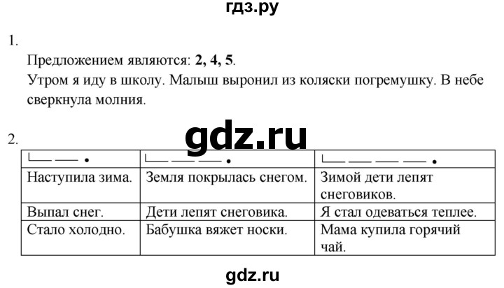 ГДЗ по русскому языку 1 класс  Тихомирова рабочая тетрадь (Канакина)  страница - 7, Решебник 2024