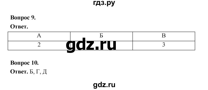 ГДЗ по географии 7 класс  Бондарева проверочные работы (Алексеев)  географическая оболочка (вариант) - 1, Решебник