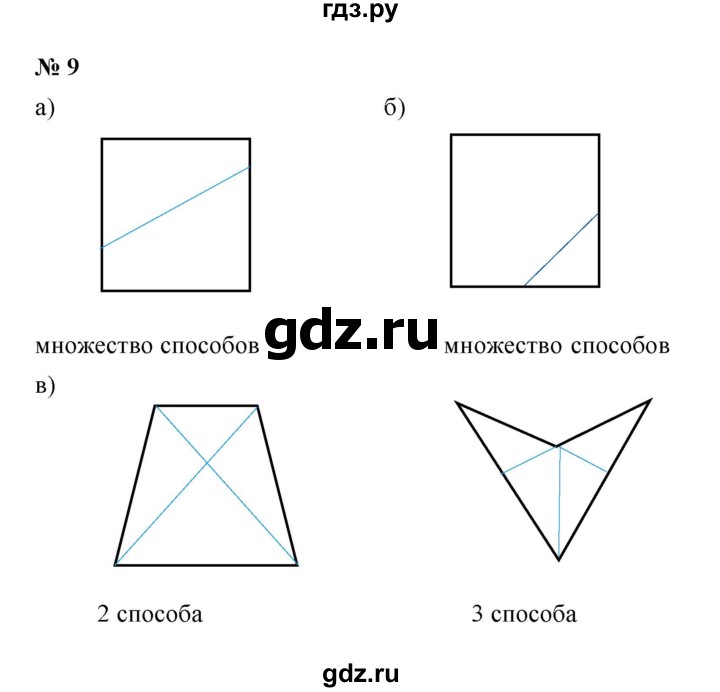 ГДЗ по математике 5 класс Ерина рабочая тетрадь  §3 - 9, Решебник