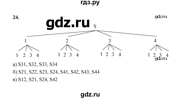 ГДЗ по математике 7‐9 класс Высоцкий вероятность и статистика Базовый уровень часть 2 / задача - 24, Решебник