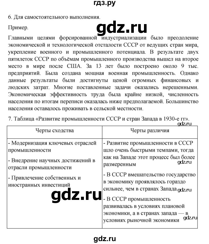 ГДЗ по истории 10 класс Мединский  Базовый уровень страница - 219, Решебник