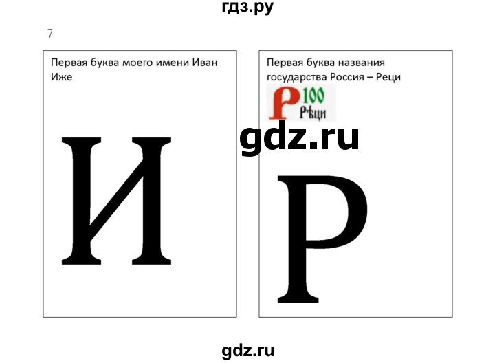 ГДЗ по русскому языку 1 класс Яценко тренажёр  тема - Как писали в старину, Решебник