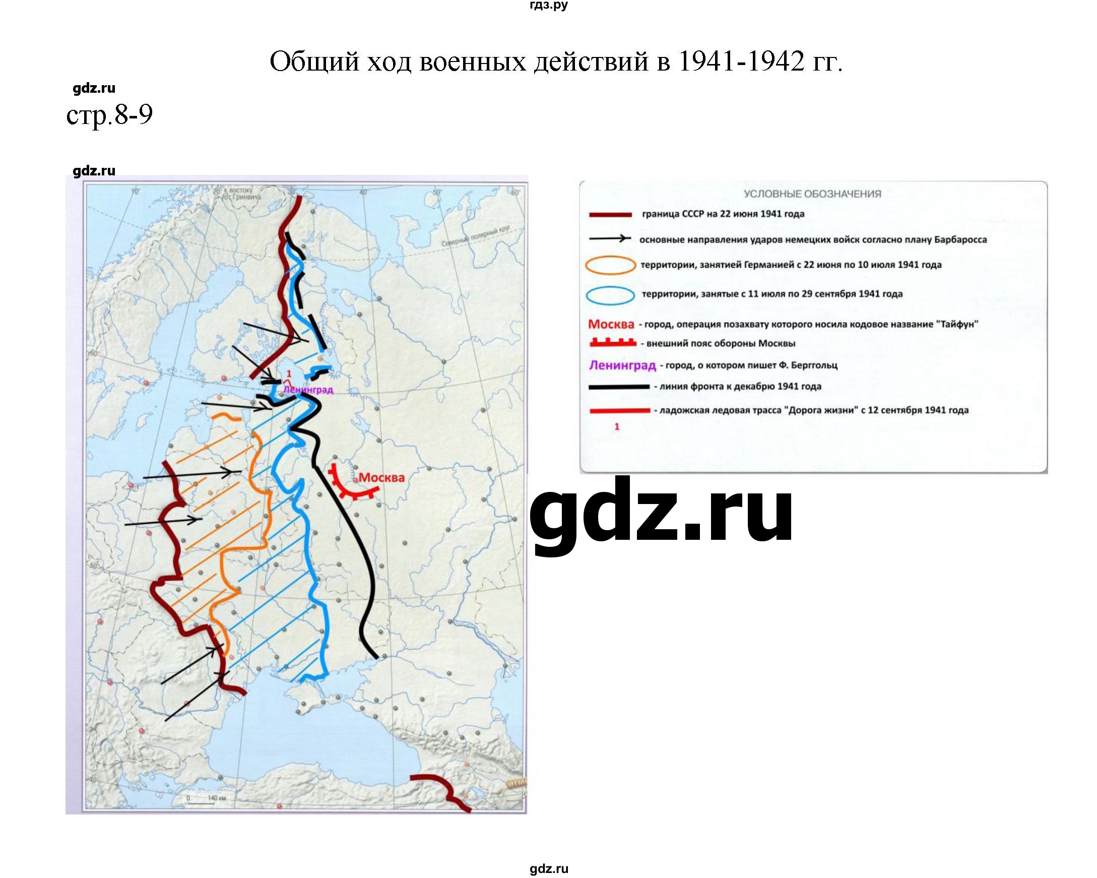 ГДЗ по истории 10‐11 класс Вершинин История России. 1914 год — начало XXI века Базовый уровень страница - 8-9, Решебник