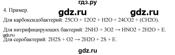 ГДЗ по биологии 10 класс Пасечник  Углубленный уровень §20 / проверьте себя - 4, Решебник