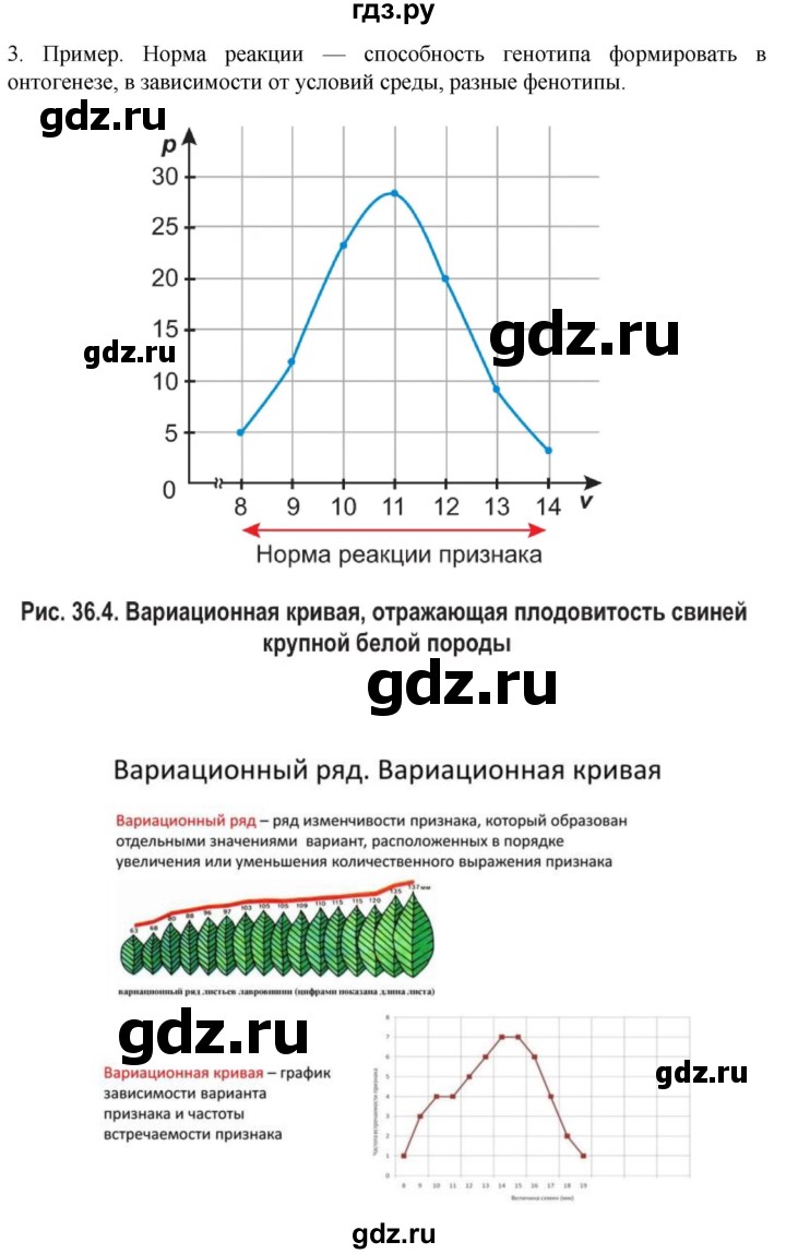 ГДЗ по биологии 10 класс Пасечник  Углубленный уровень §57 / проверьте себя - 3, Решебник