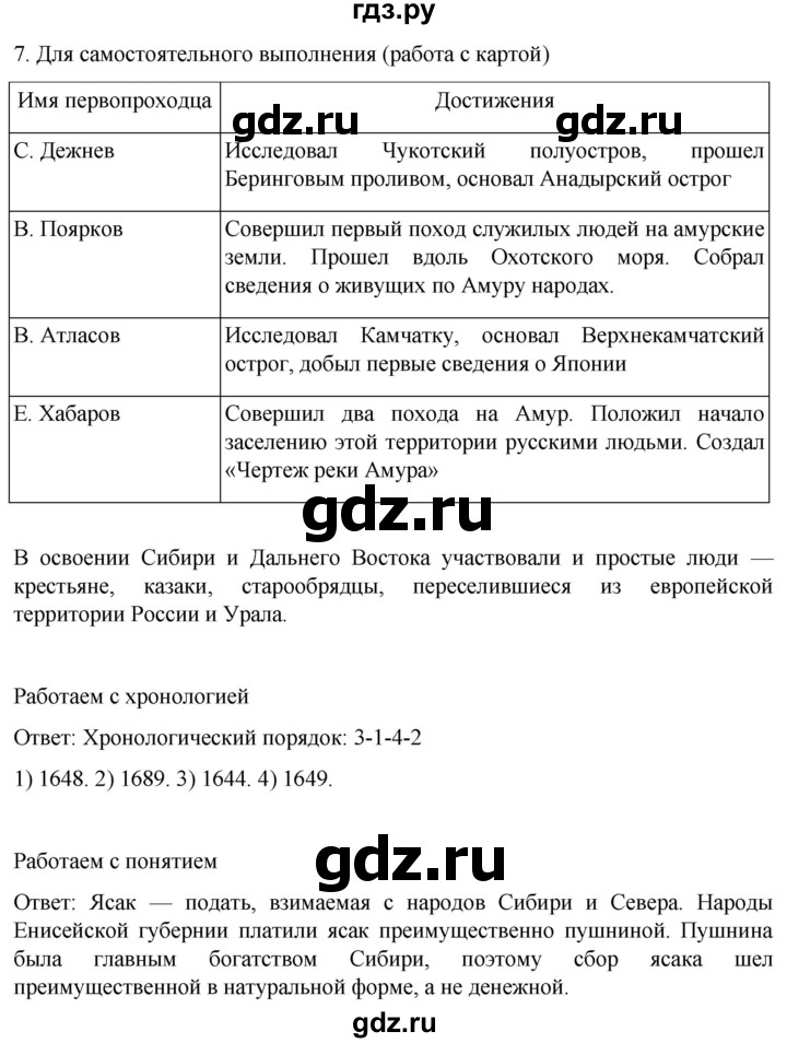 ГДЗ по истории 7 класс Мединский История России  страница - 225, Решебник
