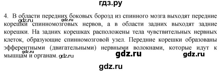 ГДЗ по биологии 9 класс Суматохин  Углубленный уровень часть 1 / §20 / вопрос - 4, Решебник