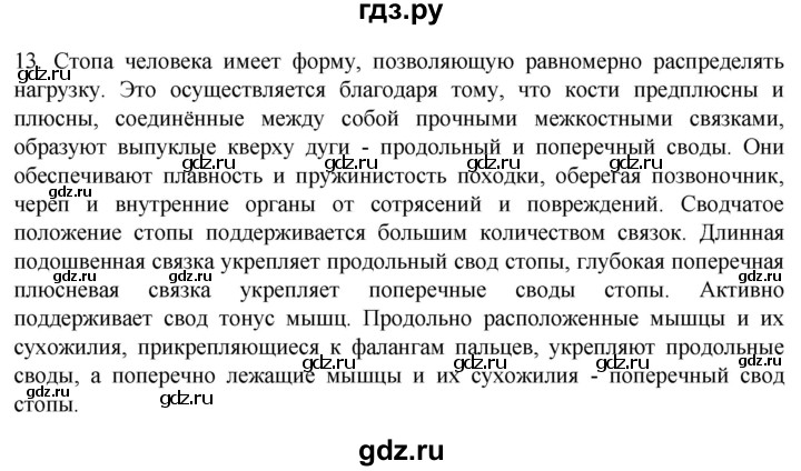ГДЗ по биологии 9 класс Суматохин  Углубленный уровень часть 1 / §41 / объясните - 13, Решебник