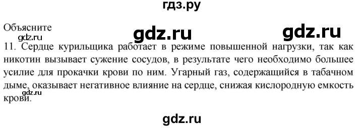 ГДЗ по биологии 9 класс Суматохин  Углубленный уровень часть 2 / §3 / объясните - 11, Решебник