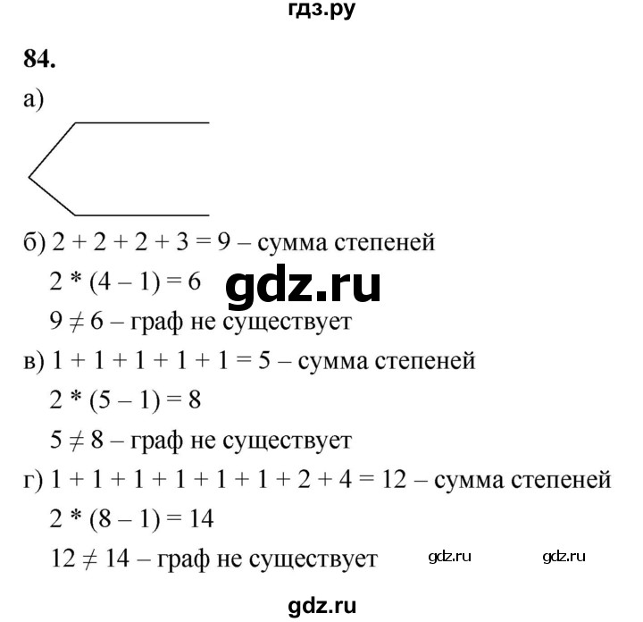 ГДЗ по математике 10 класс Бунимович  Базовый и углубленный уровень §4 / упражнение - 84, Решебник