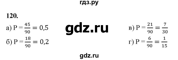 ГДЗ по математике 10 класс Бунимович  Базовый и углубленный уровень §6 / упражнение - 120, Решебник