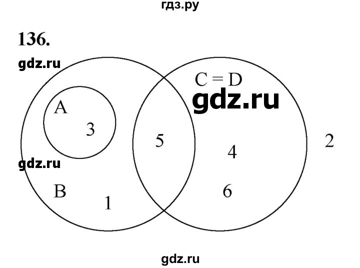 ГДЗ по математике 10 класс Бунимович  Базовый и углубленный уровень §7 / упражнение - 136, Решебник